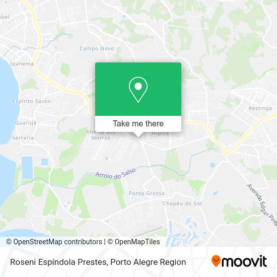 Roseni Espíndola Prestes map
