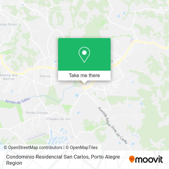 Condomínio Residencial San Carlos map