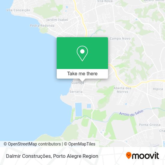 Dalmir Construções map