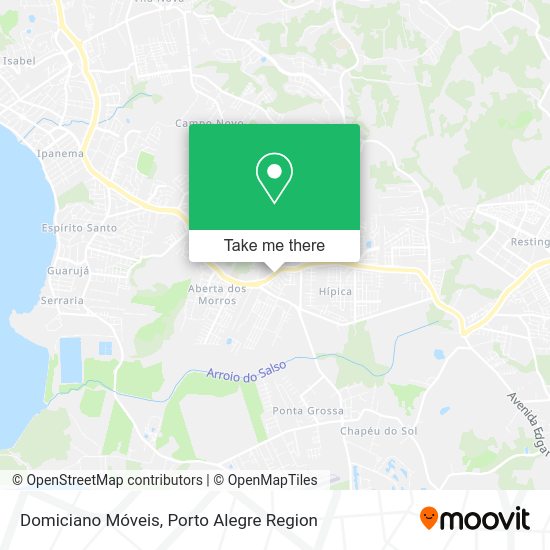Domiciano Móveis map