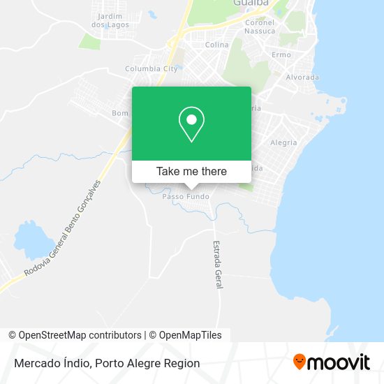 Mercado Índio map