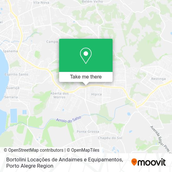 Bortolini Locações de Andaimes e Equipamentos map