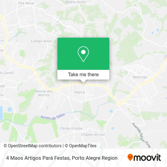 4 Maos Artigos Pará Festas map