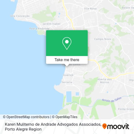 Karen Muliterno de Andrade Advogados Associados map