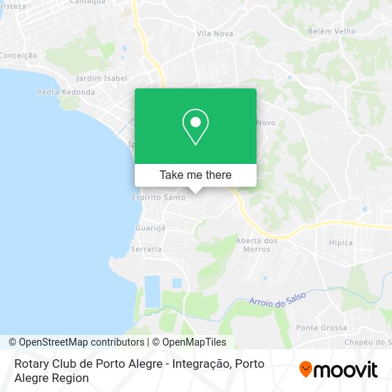Rotary Club de Porto Alegre - Integração map