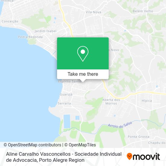Aline Carvalho Vasconcellos - Sociedade Individual de Advocacia map