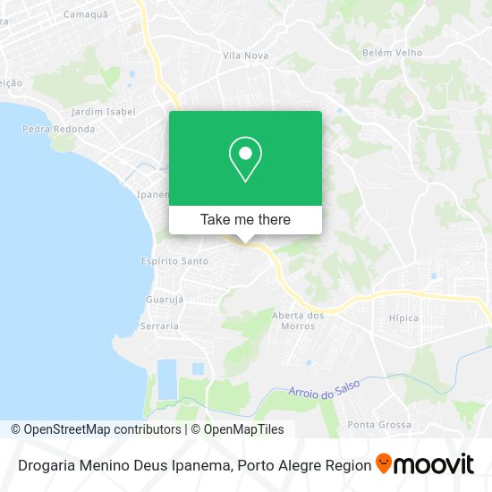 Drogaria Menino Deus Ipanema map