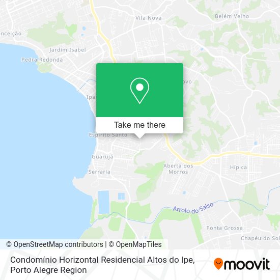 Condomínio Horizontal Residencial Altos do Ipe map