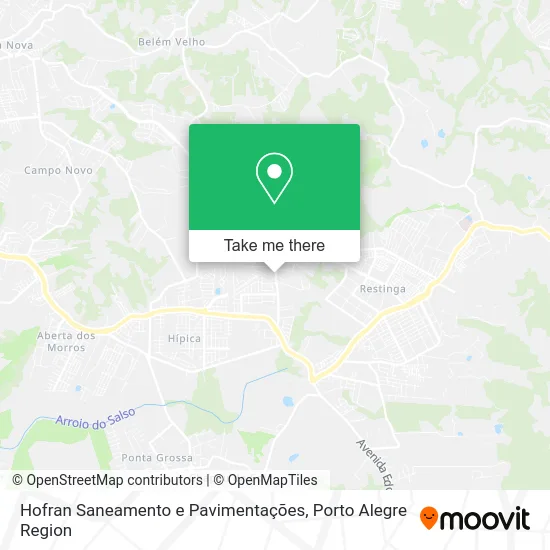 Hofran Saneamento e Pavimentações map