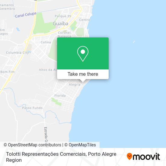 Tolotti Representações Comerciais map