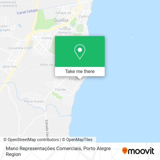 Mano Representações Comerciais map
