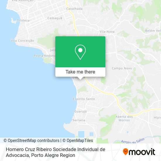 Homero Cruz Ribeiro Sociedade Individual de Advocacia map