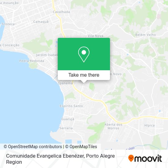 Comunidade Evangelica Ebenézer map