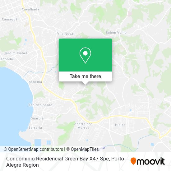 Condomínio Residencial Green Bay X47 Spe map