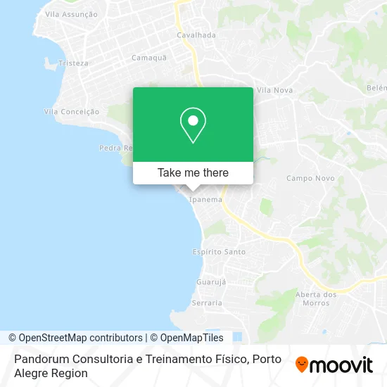 Pandorum Consultoria e Treinamento Físico map
