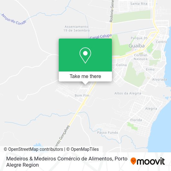 Medeiros & Medeiros Comércio de Alimentos map