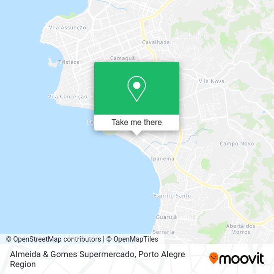 Almeida & Gomes Supermercado map