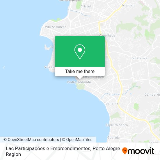Lac Participações e Empreendimentos map