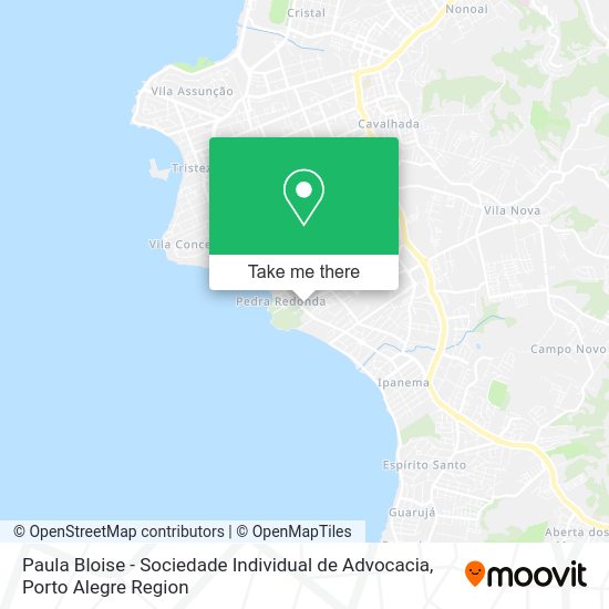 Paula Bloise - Sociedade Individual de Advocacia map