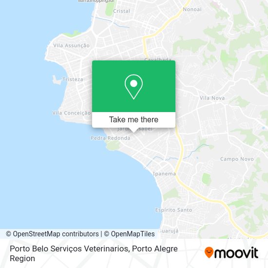 Porto Belo Serviços Veterinarios map
