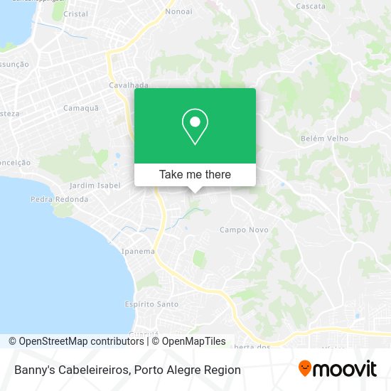 Banny's Cabeleireiros map