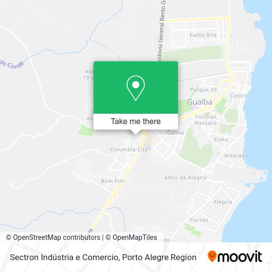 Sectron Indústria e Comercio map