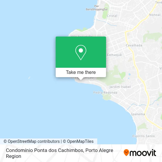 Condomínio Ponta dos Cachimbos map