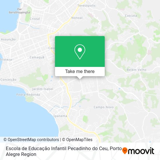 Escola de Educação Infantil Pecadinho do Ceu map