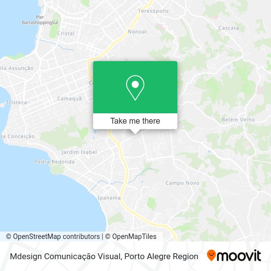 Mdesign Comunicação Visual map