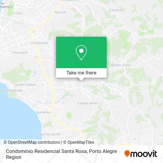 Condomínio Residencial Santa Rosa map
