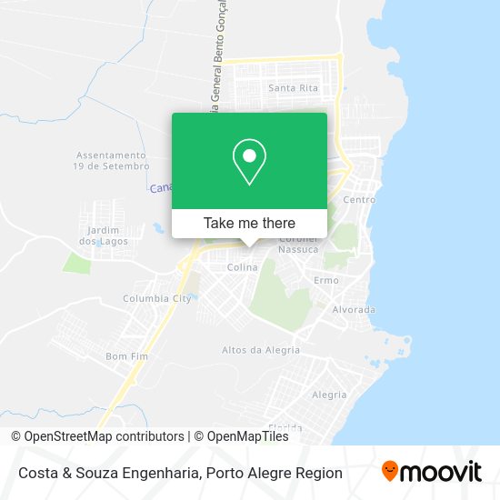 Costa & Souza Engenharia map