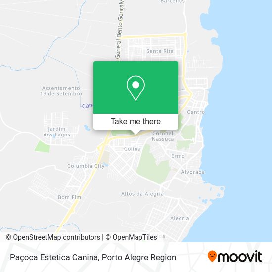 Paçoca Estetica Canina map