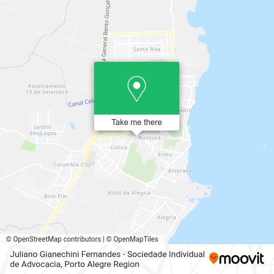 Juliano Gianechini Fernandes - Sociedade Individual de Advocacia map