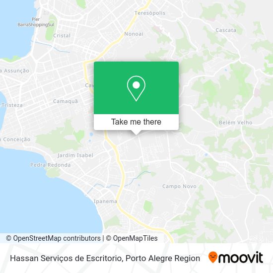 Hassan Serviços de Escritorio map