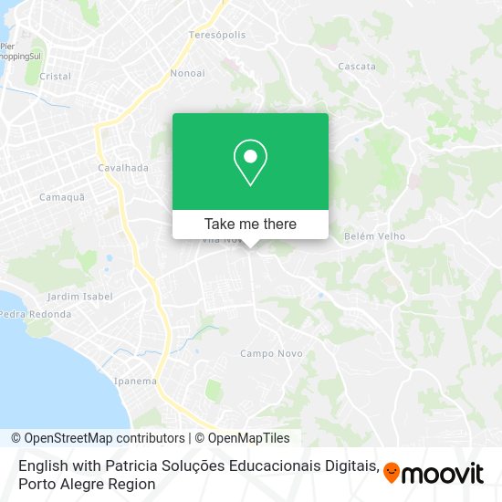 English with Patricia Soluções Educacionais Digitais map