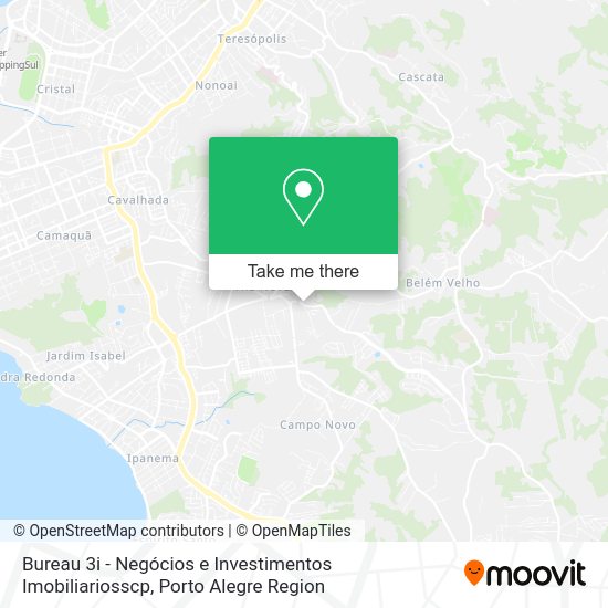 Bureau 3i - Negócios e Investimentos Imobiliariosscp map