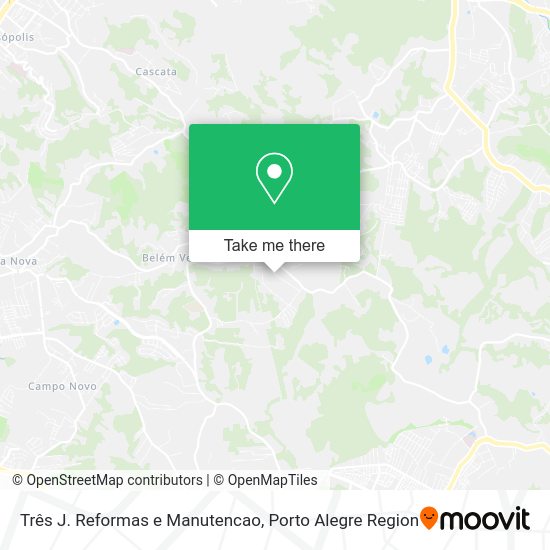 Três J. Reformas e Manutencao map