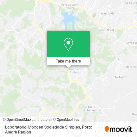 Laboratório Moogen Sociedade Simples map