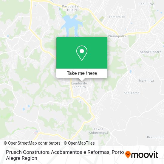 Prusch Construtora Acabamentos e Reformas map