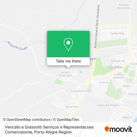Vencato e Grassotti Serviços e Representacoes Comerciaisme map
