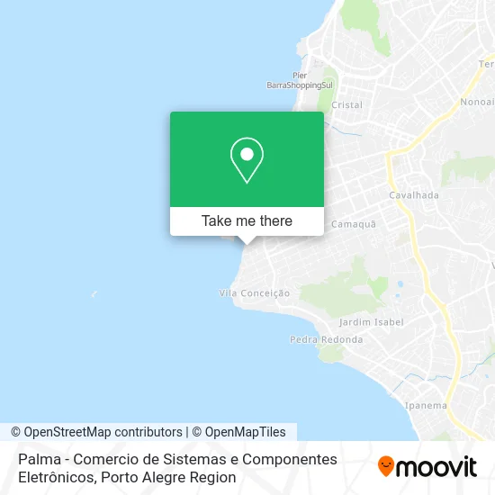 Palma - Comercio de Sistemas e Componentes Eletrônicos map