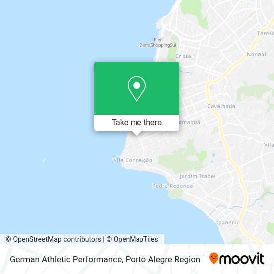 German Athletic Performance map