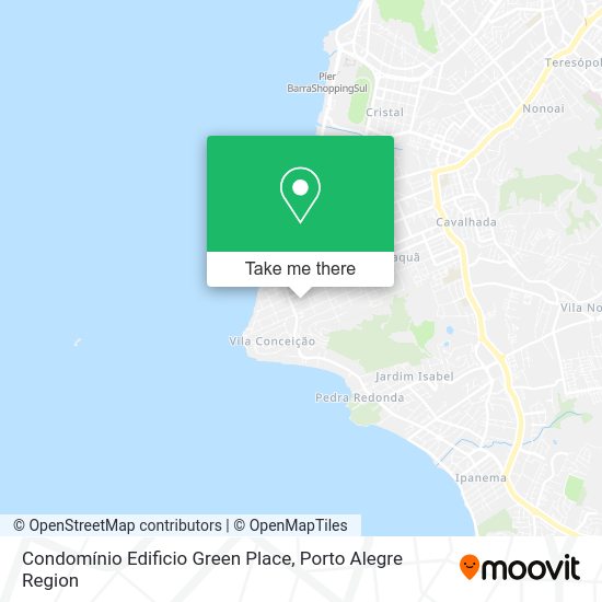 Condomínio Edificio Green Place map