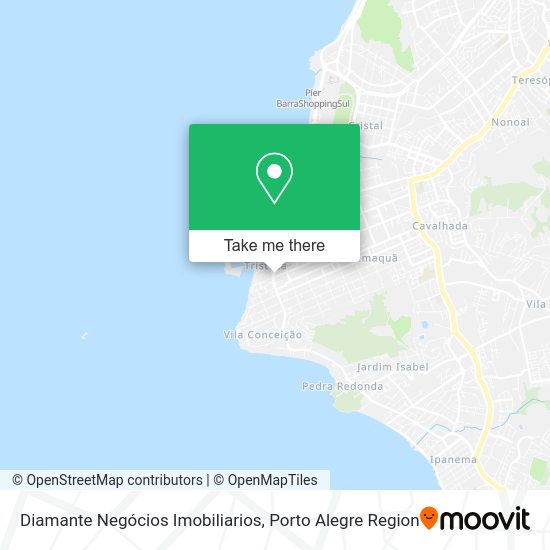 Diamante Negócios Imobiliarios map