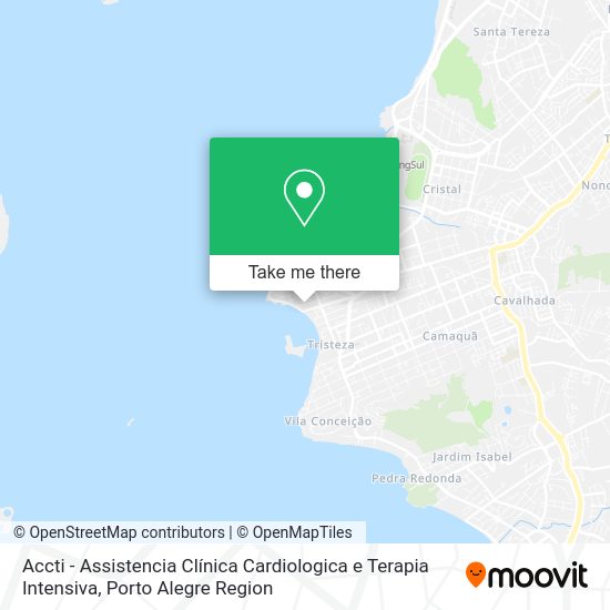 Accti - Assistencia Clínica Cardiologica e Terapia Intensiva map