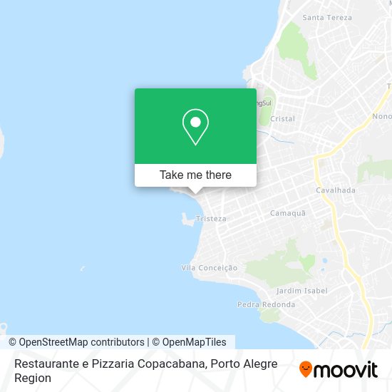 Restaurante e Pizzaria Copacabana map