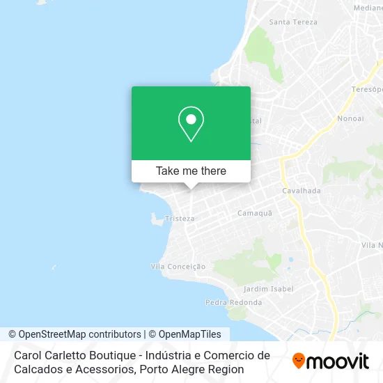 Carol Carletto Boutique - Indústria e Comercio de Calcados e Acessorios map