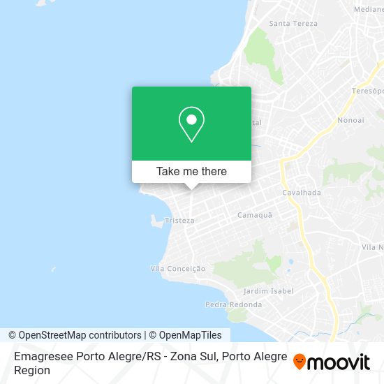 Emagresee Porto Alegre / RS - Zona Sul map