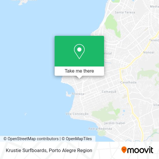 Krustie Surfboards map