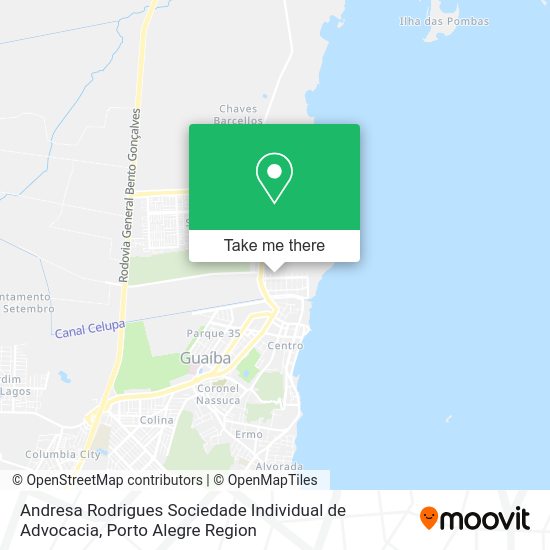 Andresa Rodrigues Sociedade Individual de Advocacia map